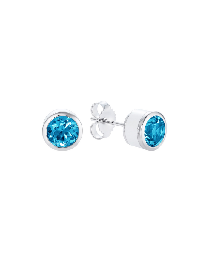 'Play by Ear' Round Stud Earrings