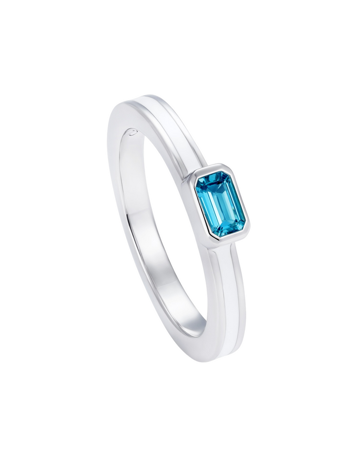 'Better Together' Octagon Stacking Ring