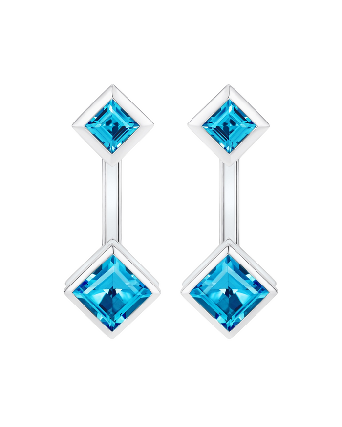 'Mix & Match' Square Earring Drops