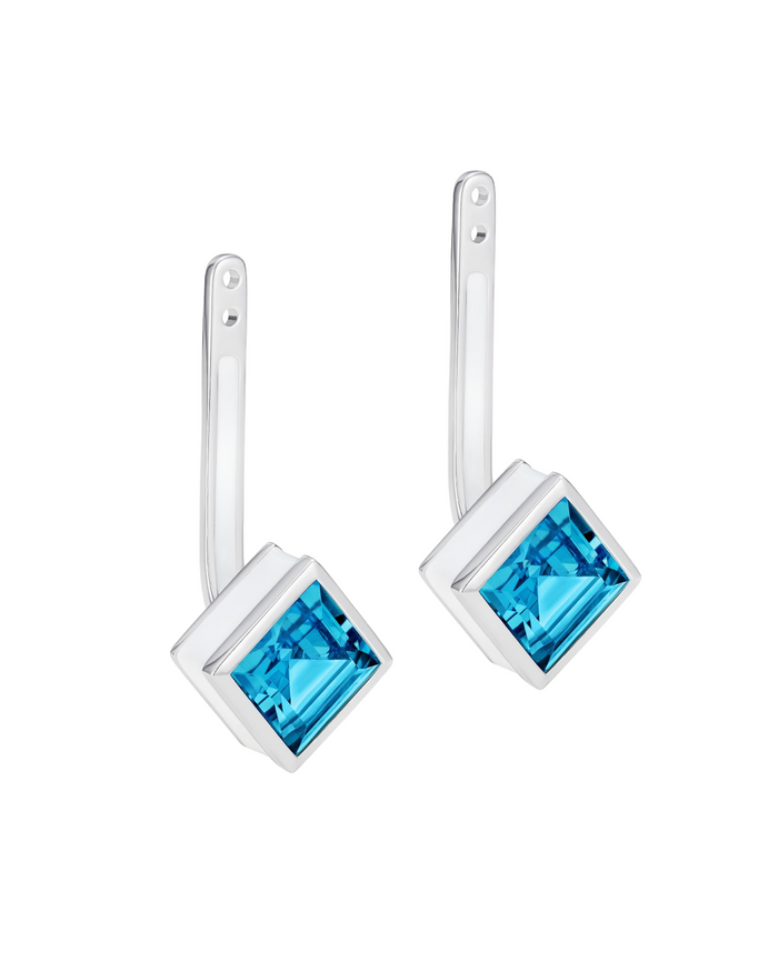 'Mix & Match' Square Earring Drops