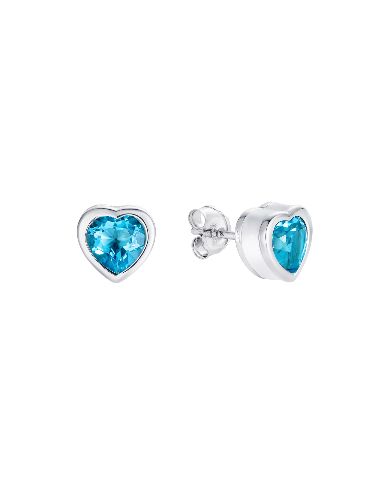 'Play by Ear' Heart Stud Earrings